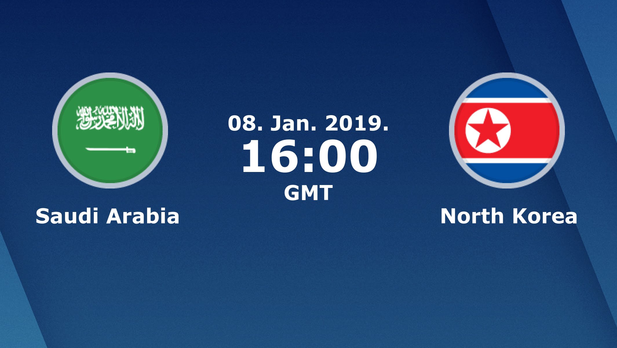 موعد مباراة السعودية وكوريا الشمالية فى كأس أسيا لكرة القدم والقنوات الناقلة