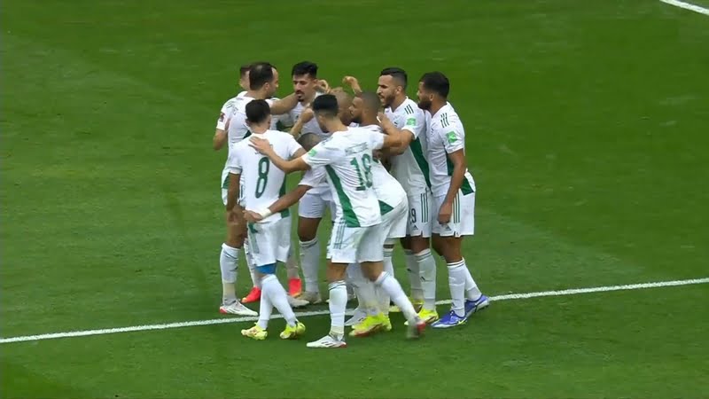 أهداف مباراة الجزائر والسودان