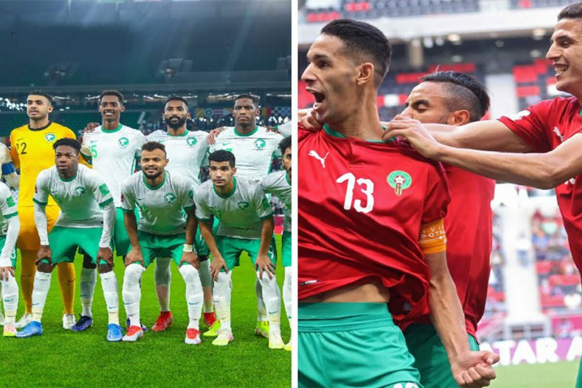 موعد مباراة المغرب والسعودية