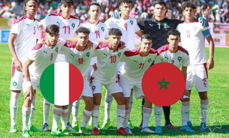 موعد مباراة المغرب وايطاليا