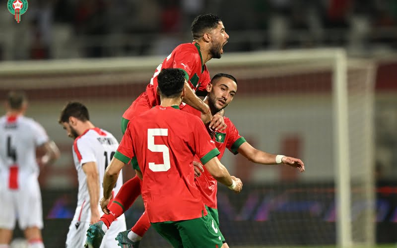 المنتخب المغربي جورجيا
